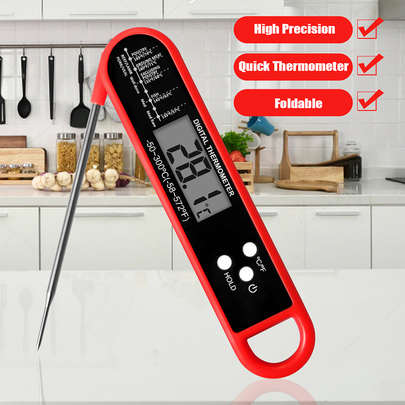 Digital Thermometer Probe - Składany termometr do mięsa, cyfrowy termometr