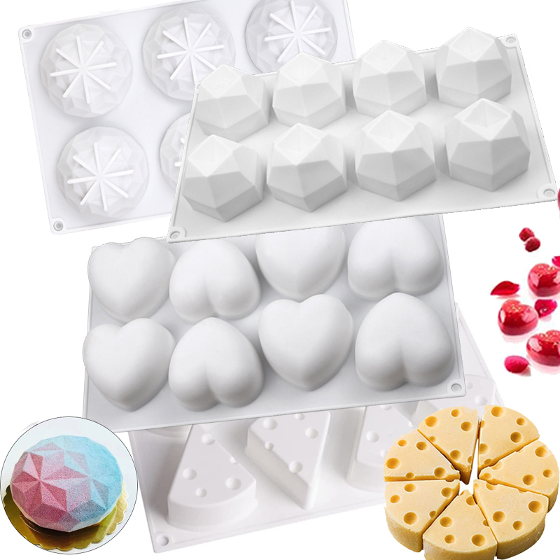 Candle Supplies Eu - Forma silikonowa 3D do pieczenia ciasta