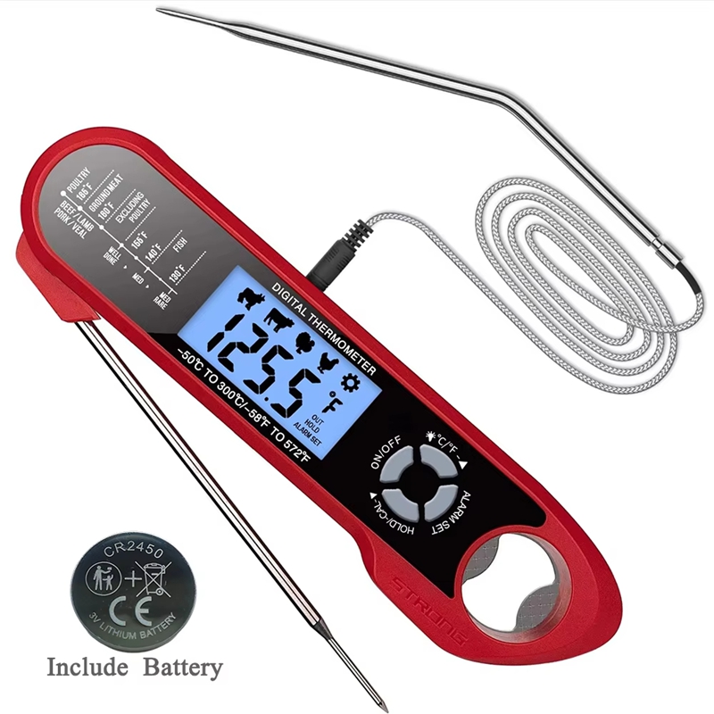 Digital Thermometer Probe - Termometr do mięsa z podwójną sondą,