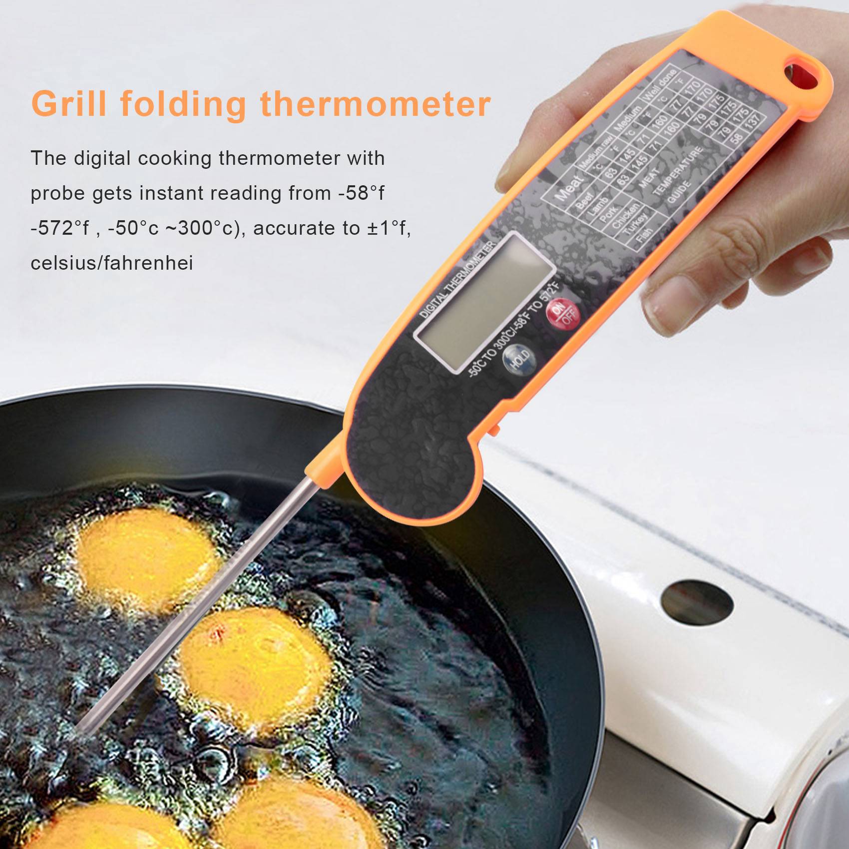 ABMI-Digital Termometr do mięs – Digital Thermometer Probe recenzja i cena