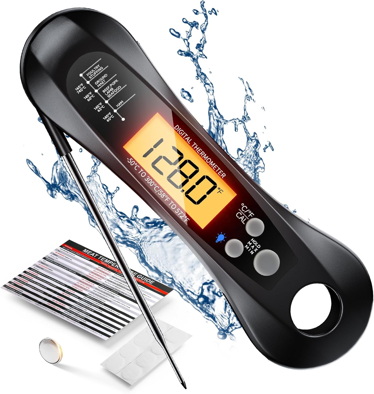 Cyfrowy termometr do mięsa, wo – Digital Thermometer Probe recenzja i cena