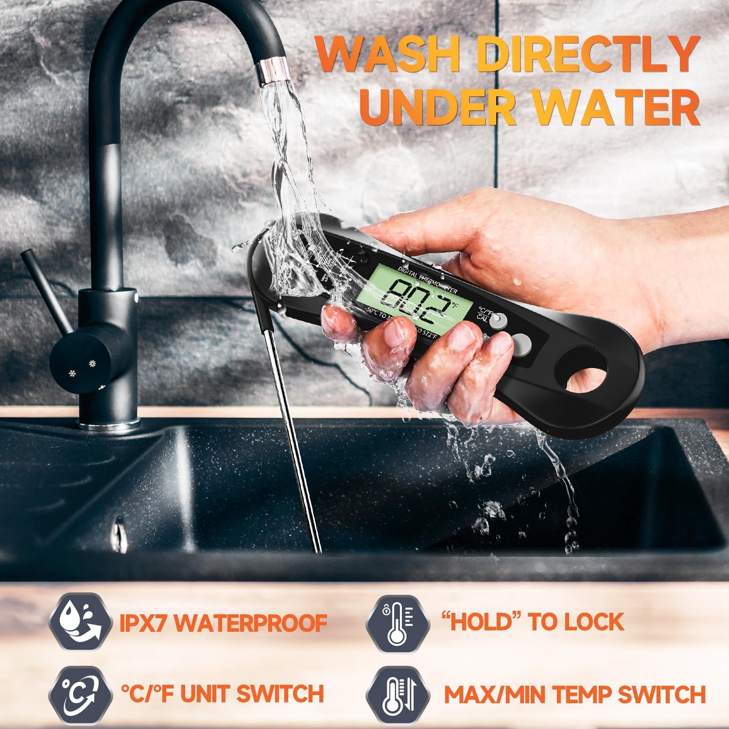 Cyfrowy termometr do mięsa, wo – Digital Thermometer Probe recenzja i cena