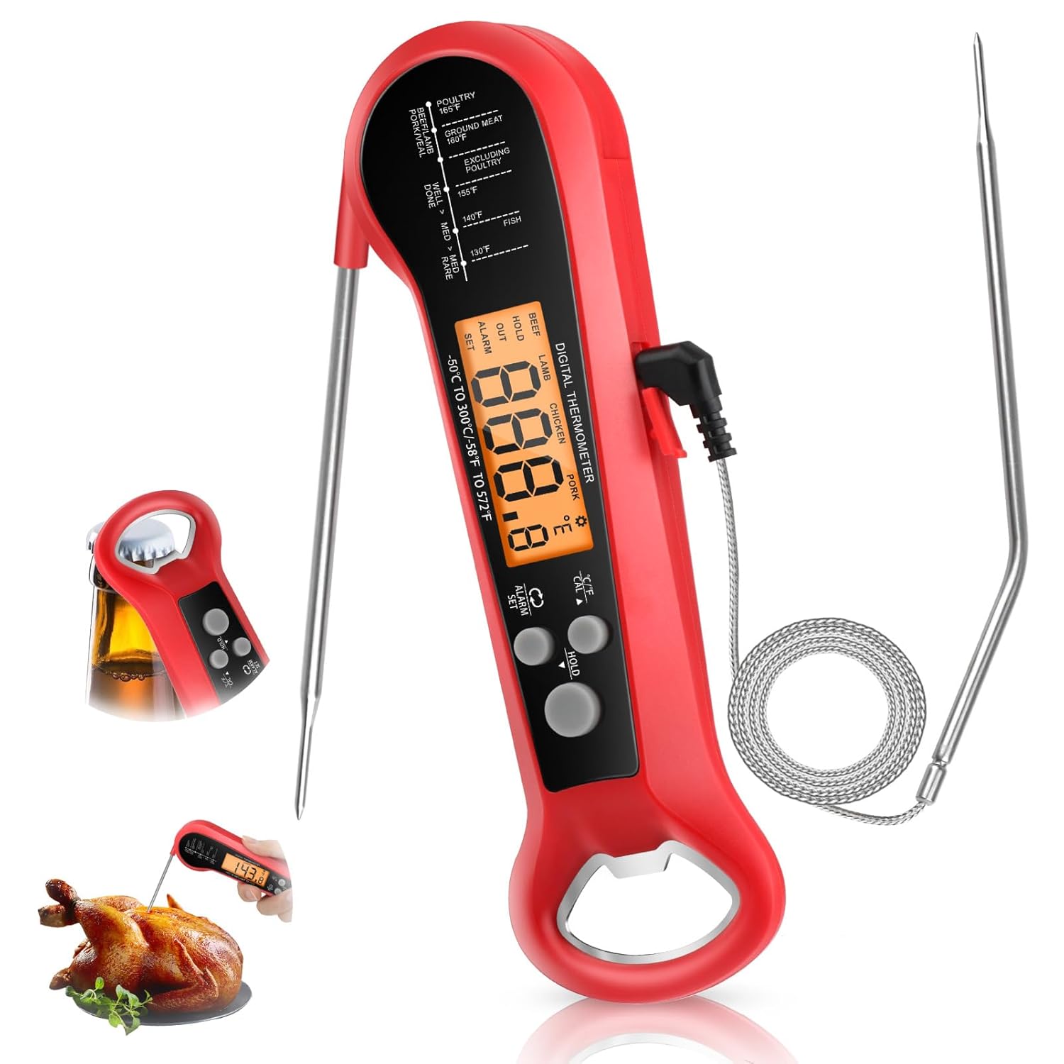 Profesjonalny cyfrowy termomet – Digital Thermometer Probe recenzja i cena